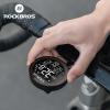 imageROCKBROS Bike Computer Wireless GPS Accurate Bike Speedometer with Bluetooth Mini Cycling Computer IPX6 Waterproof ANT Bicycle Odometer with Automatic Backlight 25quot LCD Screen and Larger BatteryComputerBlack