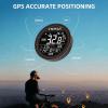 imageROCKBROS Bike Computer Wireless GPS Accurate Bike Speedometer with Bluetooth Mini Cycling Computer IPX6 Waterproof ANT Bicycle Odometer with Automatic Backlight 25quot LCD Screen and Larger BatteryComputerBlack