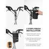 imageROCKBROS Bike Cup Holder ShortTerm Insulation Bike Bottle Holder Universal Bottle Holder for Bicycle Scooter WheelchairA1  Black
