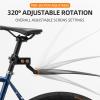 imageROCKBROS Bike Fenders Adjustable Rear Fenders Bike Mudguard MTB Fenders Cycling Mud Guard Splash Guard with TaillightNo Taillight