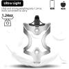 imageROCKBROS Bike Water Bottle Cage  Lightweight Sturdy Aluminum Alloy for Road ampamp Mountain BikesA5  Silver