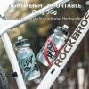 imageROCKBROS Bike Water Bottle Cage Durable Aluminum Alloy Bike Cup Holder Lightweight Water Bottle Holder Universial Bike Bottle Cage for Road Mountain BikesA1  WHITE