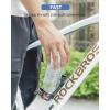 imageROCKBROS Bike Water Bottle Holder Lightweight Durable Bike Water Bottle Cage Water Bottle Holder for Road Mountain BikesBlack