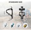imageROCKBROS Bike Water Bottle Holder UltraLight Bicycle Bottle Cages with Screws Tool Universal Bike Cup Holder Rack for Road MTB BikesTransparent