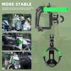 imageROCKBROS Bike Water Bottle Holder for 233Motorcycle Cup Holder Bike Cup HolderBottle Size Adjustable for Handlebar ampamp Frame with Screw ToolDurable Bike Drink Holder Greengreen