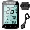 imageROCKBROS Bike Computer Wireless Cycling Computers ANT Bluetooth Bike Speedometer Odometer Bicycle Computer with Speed Cadence Sensor for Riding Cycling Waterproof 29inch LCD ScreenM1C3Mount2024