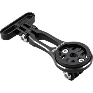 imageROCKBROS Adjustable OutFront Bicycle Mount  Aluminum Cycling Computer Mount Compatible with Garmin Bryton GoProAdjustable mount