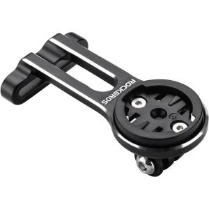 imageROCKBROS Adjustable OutFront Bicycle Mount  Aluminum Cycling Computer Mount Compatible with Garmin Bryton GoProBasic mount