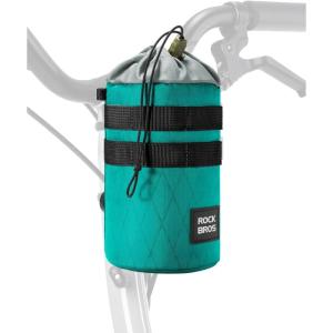 imageROCKBROS Bike Cup Holder ShortTerm Insulation Bike Bottle Holder Universal Bottle Holder for Bicycle Scooter WheelchairBlue