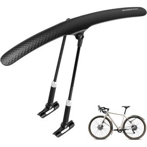 imageROCKBROS Bike Fenders Quick Release Lightweight Road Bicycle Fenders 700C Front and Rear Universal Bike Mud Guard Adjustable Easy to Installblack1 fender