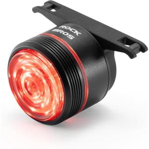 imageROCKBROS Bike Tail Light Smart Brake Sensing Rear Bike Light Led Bike LightsType C USB RechargeableIPX6 Waterproof Bike Light for Night Riding