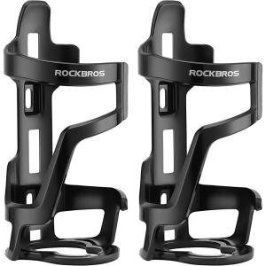 imageROCKBROS Bike Water Bottle Holder Lightweight Durable Bike Water Bottle Cage Water Bottle Holder for Road Mountain BikesBlack2