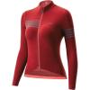 imageROCKBROS Winter Cycling Jersey for Women Thermal Long Sleeve Windproof Biking Tops Breathable JacketRed