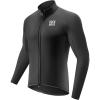 imageROCKBROS winter cycling jacket for men womanWarm long sleeves fleece windproof jacket for cyclingblack