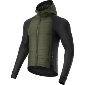 imageROCKBROS Cycling Jackets for Men Winter Bike Jackets Windproof Thermal Jacket for Men Cold Weather Cycling Running Hiking