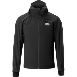 imageROCKBROS Heated Jacket for Men with Hood 4 Carbon Fiber Heating Zones ampamp 3 Temperature Settings Waterproof WindproofBlack