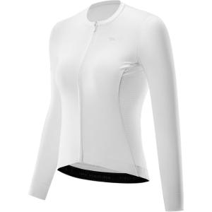 imageROCKBROS Women Cycling Jersey Long Sleeve Bike Jersey Breathable Bike Shirts with 3 Pockets Bicycle Jacket