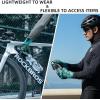 imageROCKBROS Cycling Gloves for Men Women Thermal Bike Gloves Windproof AntiSlip Full Finger Mountain Bike GlovesSmall