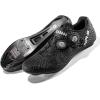 imageROCKBROS Cycling Shoes NR3 with 2 Knob Lock Professional for Men  Breathable ampamp Stable Bike ShoesBlack