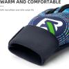 imageROCKBROS Winter Cycling Gloves Winter Bike Gloves with Full Finger Windproof AntiSlip Thermal Gloves for CyclingBikingRunning Blue