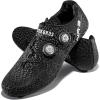 imageROCKBROS Cycling Shoes NR3 with 2 Knob Lock Professional for Men  Breathable ampamp Stable Bike ShoesBlack