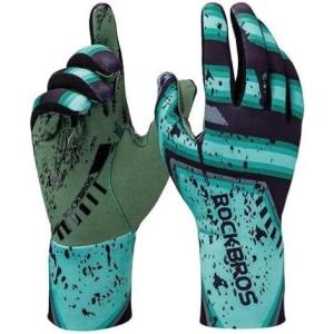 imageROCKBROS Cycling Gloves for Men Women Thermal Bike Gloves Windproof AntiSlip Full Finger Mountain Bike GlovesSmall