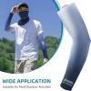 imageROCKBROS Arm Sleeves Compression Sleeves to Cover Arms for Men Women UPF50 Sun Protection Basketball Shooting