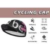 imageROCKBROS Cycling Cap Bike Cap for Women with Sun Visor Cooling Skull Cap Helmet Liner Sun Protection Running HatClassic Black