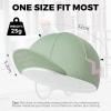 imageROCKBROS Cycling Cap Bike Cap for Women with Sun Visor Cooling Skull Cap Helmet Liner Sun Protection Running HatGreen
