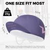 imageROCKBROS Cycling Cap Bike Cap for Women with Sun Visor Cooling Skull Cap Helmet Liner Sun Protection Running HatPurple