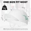 imageROCKBROS Cycling Cap Bike Cap for Women with Sun Visor Cooling Skull Cap Helmet Liner Sun Protection Running HatWhite