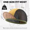 imageROCKBROS Cycling Cap Bike Cap with Sun Visor Cooling Skull Cap Helmet Liner Sun Protection Running Hat for Men Under HelmetYellow