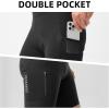 imageROCKBROS Mens Summer Cycling Shorts High Elastic Breathable Quick Dry Sponge Padded Zipper Pockets Bicycle Biking Tights