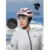 imageROCKBROS Winter Cycling Caps for Women Windproof Cycling Hat Running Hat with Sun Visor Under Helmet Liner Black