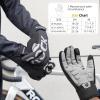 imageROCKBROS Winter Cycling Gloves Touchscreen Motorcycle Mountain Bike Gloves Cold Weather Biking Gloves for Men Bicycle GlovesUS MASIA L