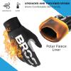 imageROCKBROS Winter Cycling Gloves Touchscreen Motorcycle Mountain Bike Gloves Cold Weather Biking Gloves for Men Bicycle GlovesUS XL ASIA 2XL