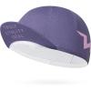imageROCKBROS Cycling Cap Bike Cap for Women with Sun Visor Cooling Skull Cap Helmet Liner Sun Protection Running HatPurple