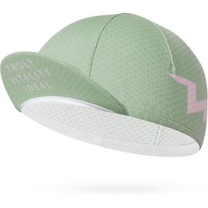 imageROCKBROS Cycling Cap Bike Cap for Women with Sun Visor Cooling Skull Cap Helmet Liner Sun Protection Running HatGreen