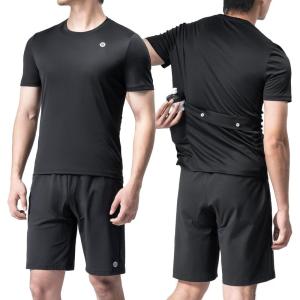 imageROCKBROS Mens Cycling Jersey Set Short Sleeve with Padded Cycling Bike Shorts Breathable Casual Road Bike Cycling Outfit