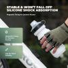 imageROCKBROS Magnetic Strap Water Bottle Holder with QuickRelease Button for Road Bikes Mountain Bikes Scooters Backpacks and Folding Bikes