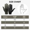 imageROCKBROS Cycling Gloves Mountain Bike Gloves Full Finger Cycling Gloves AntiSlip Bicycle Gloves for Men Women Cycling Sportsgreen