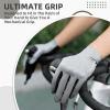 imageROCKBROS Cycling Gloves Mountain Bike Gloves Full Finger Cycling Gloves AntiSlip Bicycle Gloves for Men Women Cycling Sportsgrey
