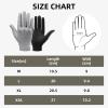 imageROCKBROS Cycling Gloves Mountain Bike Gloves Full Finger Cycling Gloves AntiSlip Bicycle Gloves for Men Women Cycling Sportsgrey