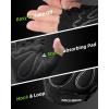 imageROCKBROS Cycling Gloves for Men Women  Breathable Bike Gloves  Half Finger Gloves for Daily Cycling Workout Outdoor SportsBlack