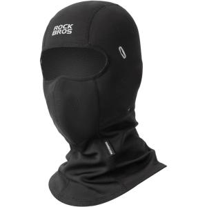 imageROCKBROS Balaclava Ski Mask for Men and Women Winter Breathable Cold Weather Fleece Windproof Thermal for Skiing and CyclingBlack1