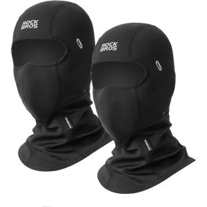 imageROCKBROS Balaclava Ski Mask for Men and Women Winter Breathable Cold Weather Fleece Windproof Thermal for Skiing and CyclingBlack2