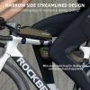 imageROCKBROS Bike Top Tube Bag Bike Frame Bag Bike Triangle Bag Small Aerodynamic Bag for Triathlon and Gravel BikesGreen