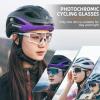 imageROCKBROS Photochromic Cycling Glasses UV400 Sports Sunglasses for Men Women Clear Biking Glasses for Baseball Running MTB Riding Golf Fishing