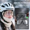 imageROCKBROS Photochromic Cycling Glasses for Men Women Sports Glasses UV ProtectionBlack SandClear