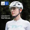 imageROCKBROS Photochromic Cycling Glasses for Men Women Sports Glasses UV ProtectionOff WhiteClear